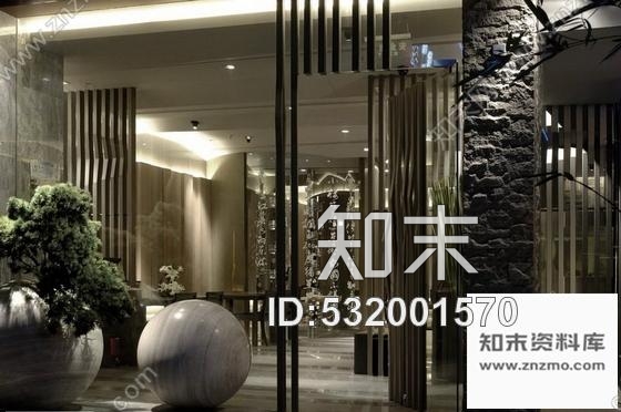 施工图上海某名品日本料理店室内装修施工图含实景cad施工图下载【ID:532001570】