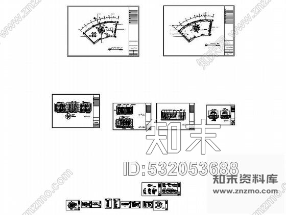施工图南京酒店内工艺精品店装修图cad施工图下载【ID:532053688】