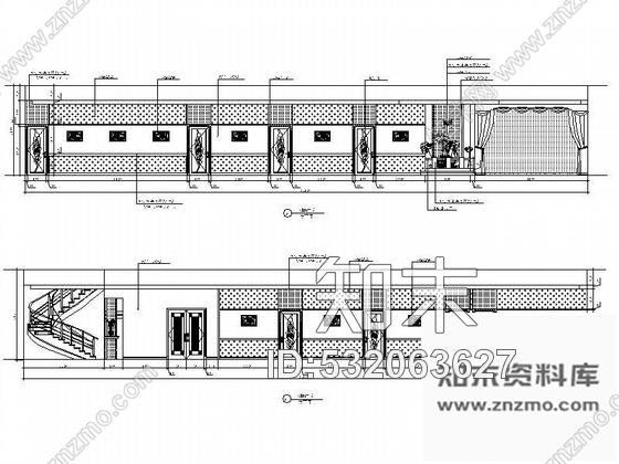 施工图某酒店室内装饰图纸cad施工图下载【ID:532063627】