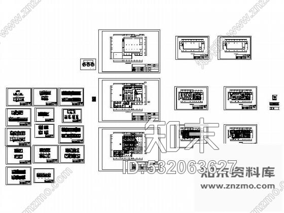 施工图某酒店室内装饰图纸cad施工图下载【ID:532063627】