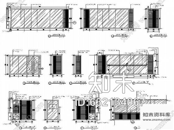 施工图小型健身房室内设计图cad施工图下载【ID:632134067】