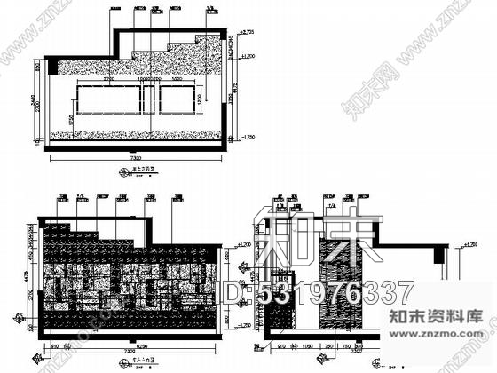 施工图四川高端典雅新中式风格三层别墅样板间室内装修施工图含高清实景图cad施工图下载【ID:531976337】