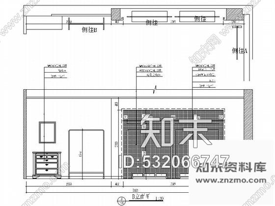 施工图南京160平日韩风格服装店装修CAD施工图含效果图cad施工图下载【ID:532066747】