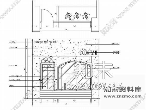 施工图南京160平日韩风格服装店装修CAD施工图含效果图cad施工图下载【ID:532066747】