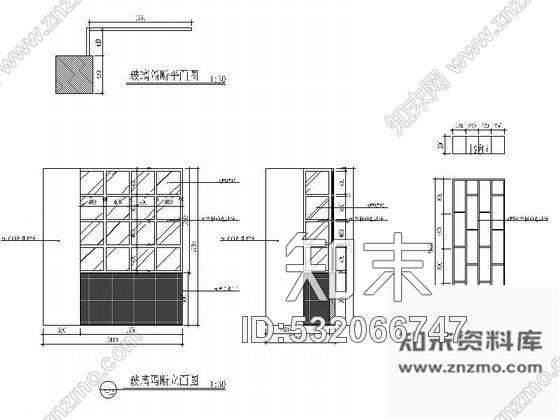 施工图南京160平日韩风格服装店装修CAD施工图含效果图cad施工图下载【ID:532066747】