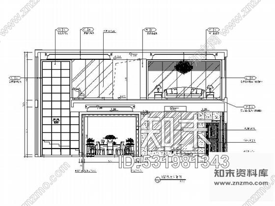 施工图深圳某高端简欧双层空中别墅施工图含效果模型cad施工图下载【ID:531981343】