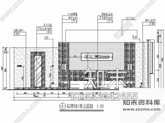 施工图广东某四星酒店标准间施工图cad施工图下载【ID:532042655】