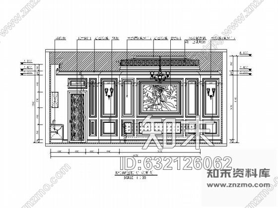 施工图北京奢华KTV包厢室内装修施工图cad施工图下载【ID:632126062】