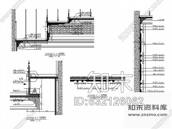 施工图北京奢华KTV包厢室内装修施工图cad施工图下载【ID:632126062】