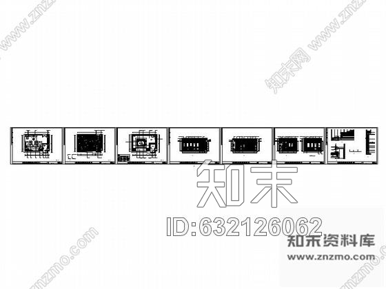 施工图北京奢华KTV包厢室内装修施工图cad施工图下载【ID:632126062】