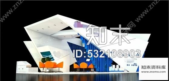 施工图广东深圳国际光电博览会某展位施工图含效果cad施工图下载【ID:532108903】