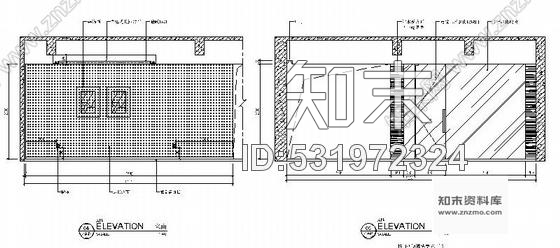 施工图江苏某现代中式双层别墅室内装修施工图含效果cad施工图下载【ID:531972324】