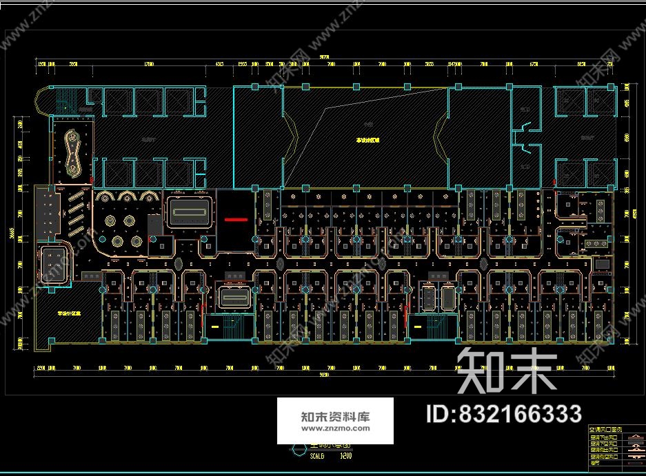 2700平方loft风格深圳某互联网办公室cad施工图含水电空调带完工照片施工图下载【ID:832166333】