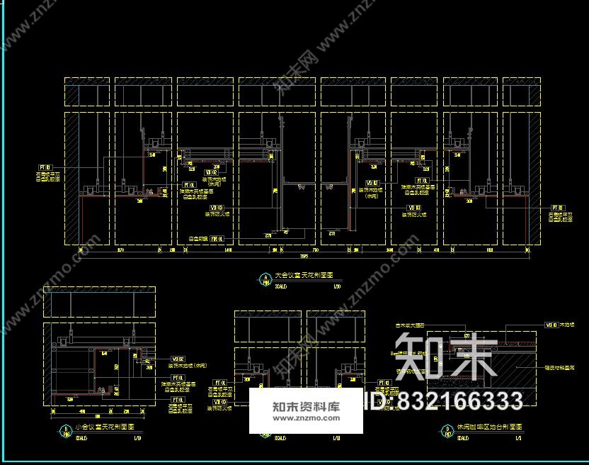 2700平方loft风格深圳某互联网办公室cad施工图含水电空调带完工照片施工图下载【ID:832166333】