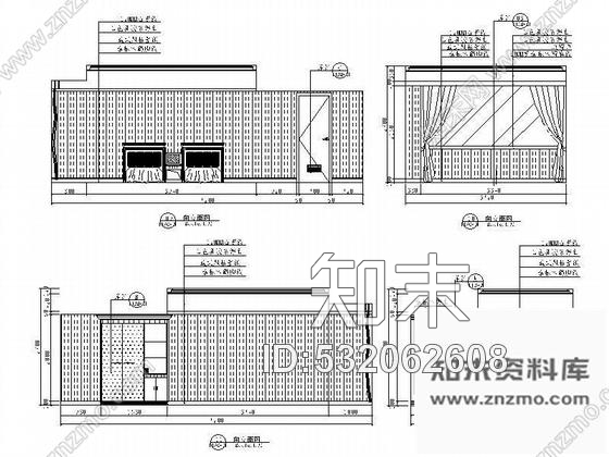 施工图某酒店欧式套房装修图cad施工图下载【ID:532062608】