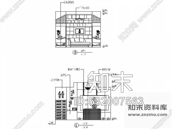 施工图某足球主题餐厅设计装修图含效果cad施工图下载【ID:532007563】