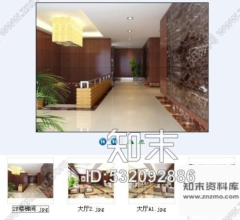 施工图北京某银行办公空间局部室内装修设计图含效果cad施工图下载【ID:532092886】