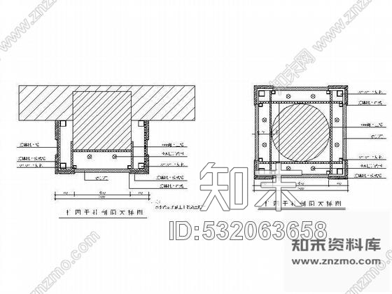 施工图常用宴会厅装修图cad施工图下载【ID:532063658】