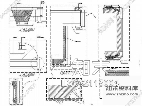 施工图徐州某酒店餐饮休闲会所装修图cad施工图下载【ID:632115004】