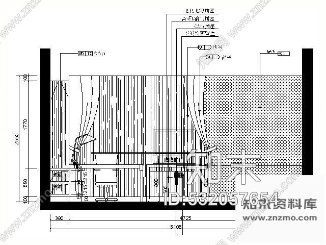 施工图哈尔滨五星酒店两套客房装修图cad施工图下载【ID:532057654】