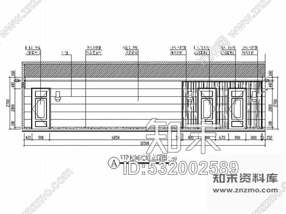 施工图四川中式古香古韵特色茶楼室内装修施工图cad施工图下载【ID:532002589】