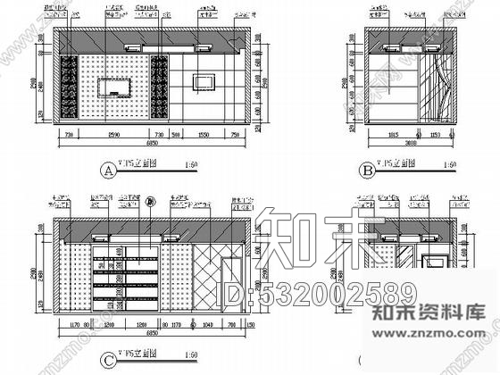 施工图四川中式古香古韵特色茶楼室内装修施工图cad施工图下载【ID:532002589】