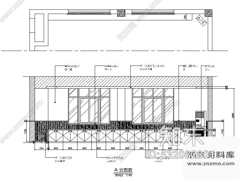 施工图某学校教师办公室改造装修图cad施工图下载【ID:532082801】