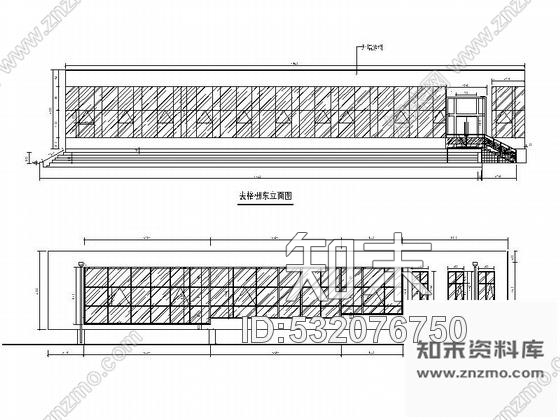 施工图青岛某住宅小区售楼处室内竣工图cad施工图下载【ID:532076750】