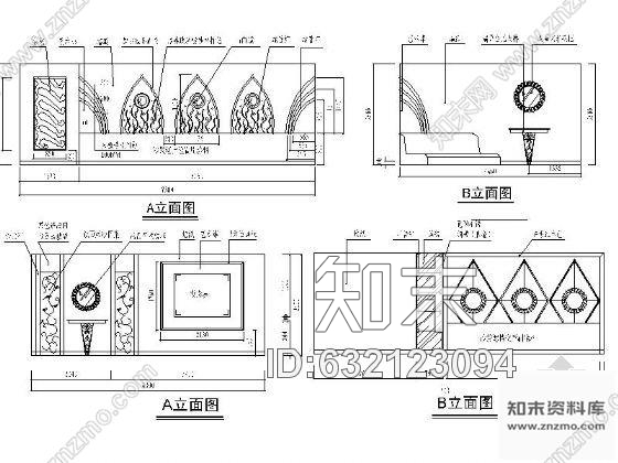 施工图江西某现代KTV空间装修图cad施工图下载【ID:632123094】