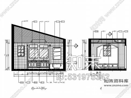 施工图青岛法式田园风格别墅设计施工图含高清效果图cad施工图下载【ID:531975342】