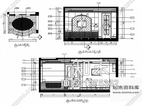 施工图青岛法式田园风格别墅设计施工图含高清效果图cad施工图下载【ID:531975342】