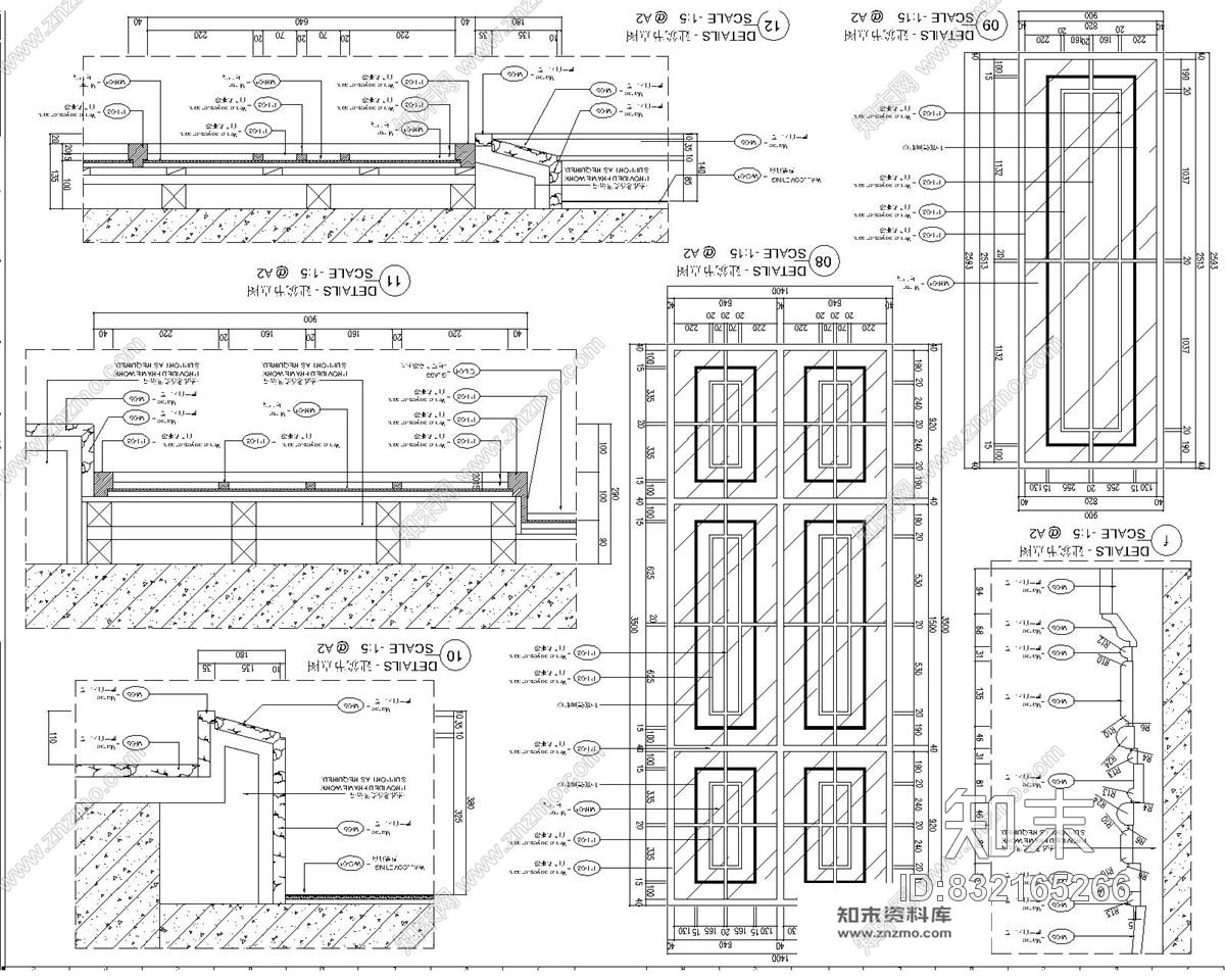 云澜湾置业-浪漫大气的售楼处施工图含效果图-科林斯&amp;建筑师.事务所施工图下载【ID:832165266】