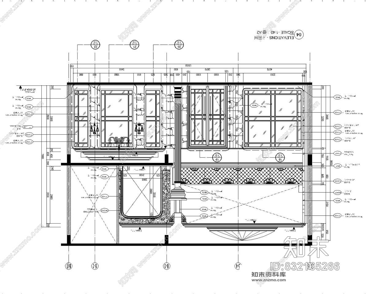 云澜湾置业-浪漫大气的售楼处施工图含效果图-科林斯&amp;建筑师.事务所施工图下载【ID:832165266】