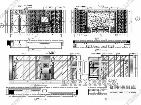 施工图河北皮革综合性产品企业公司高档办公楼装修施工图含效果施工图下载【ID:532089868】