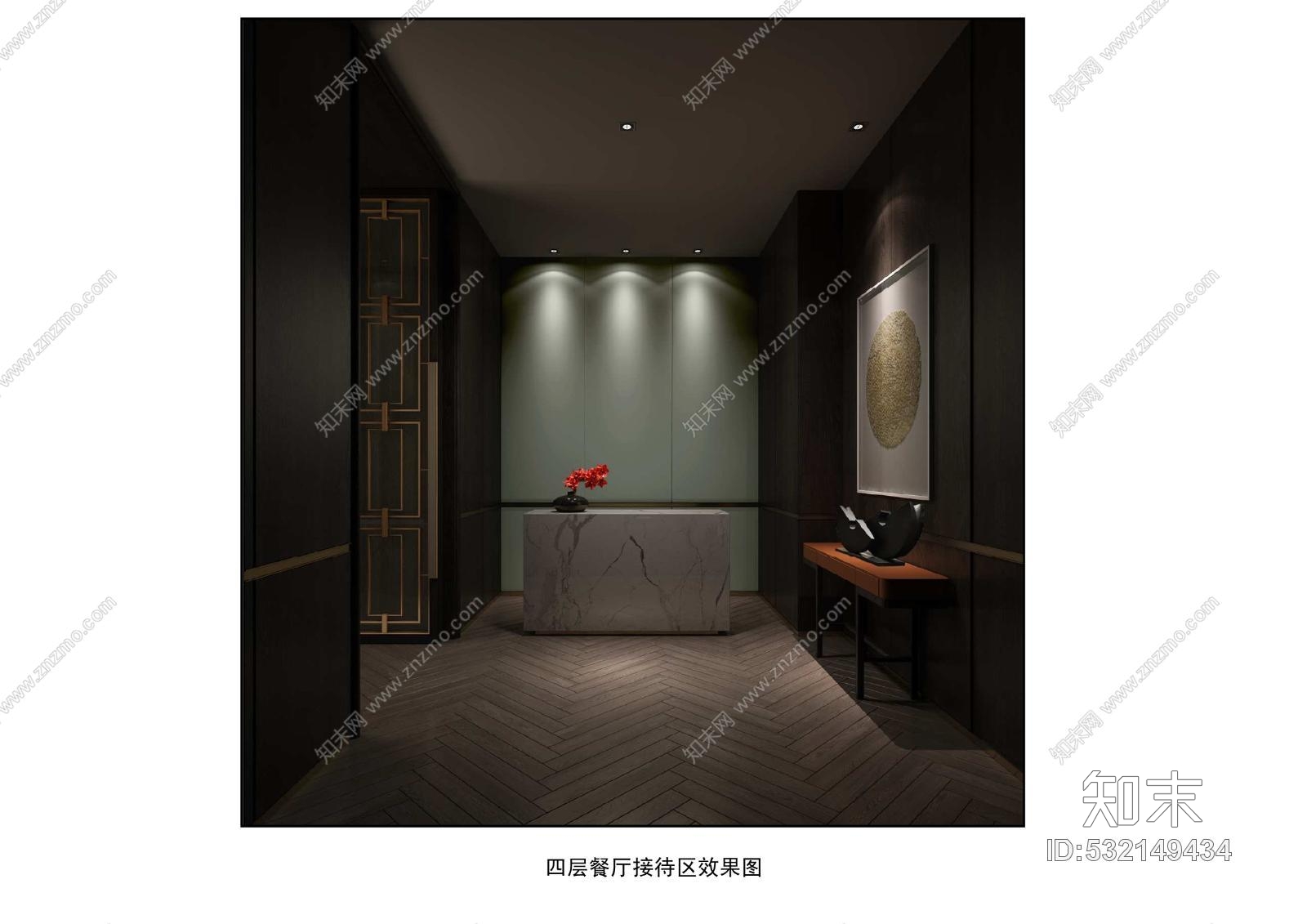 梁志天北京達美中心廣場酒店式公寓及寓深化豪宅項目-公設計方案cad施工图下载【ID:532149434】