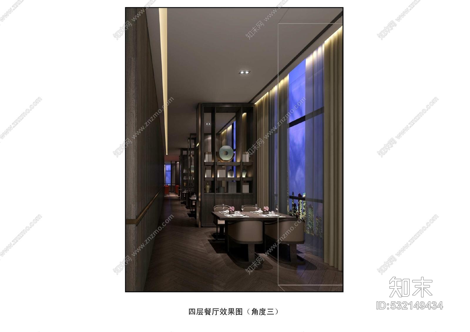 梁志天北京達美中心廣場酒店式公寓及寓深化豪宅項目-公設計方案cad施工图下载【ID:532149434】