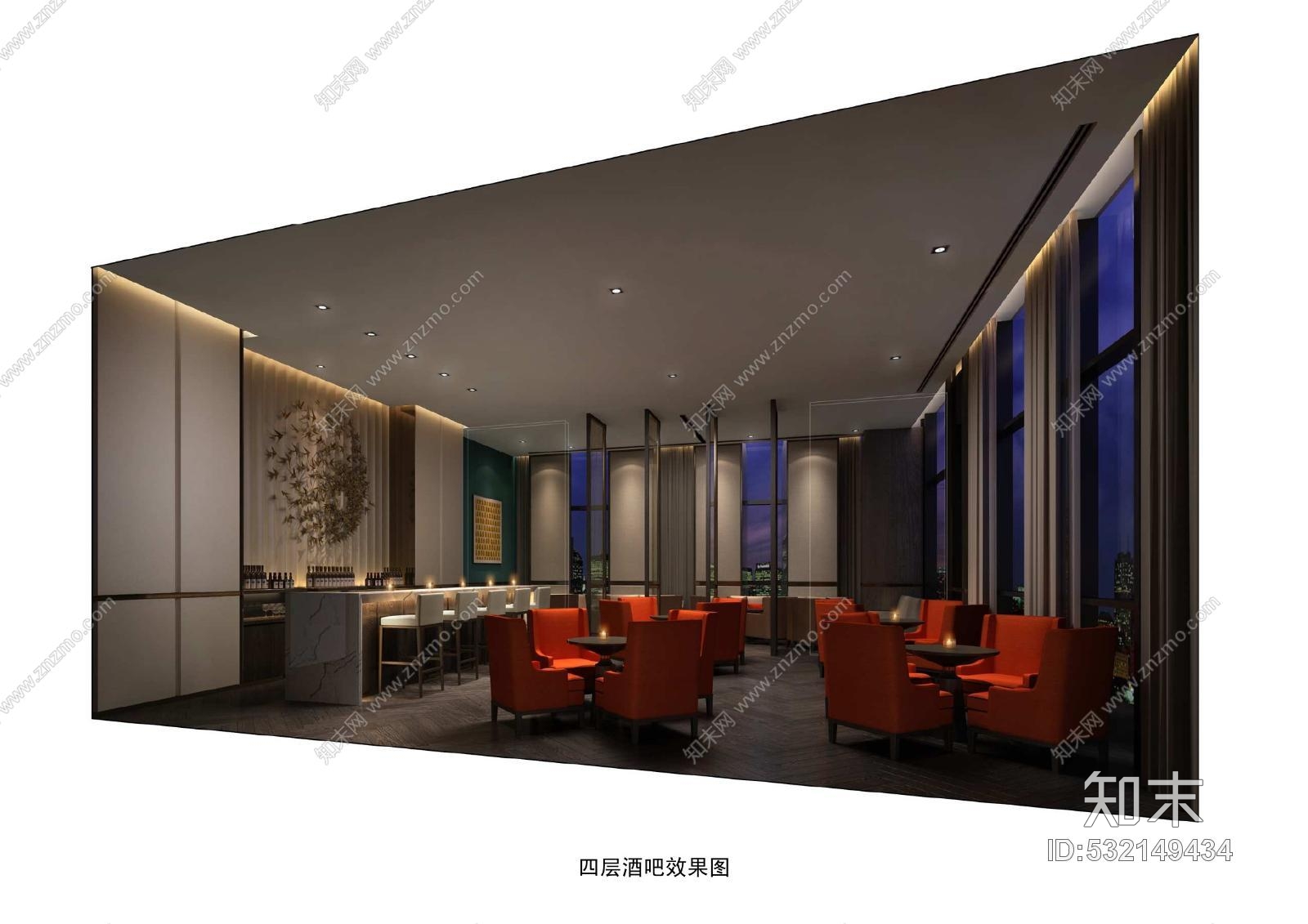 梁志天北京達美中心廣場酒店式公寓及寓深化豪宅項目-公設計方案cad施工图下载【ID:532149434】