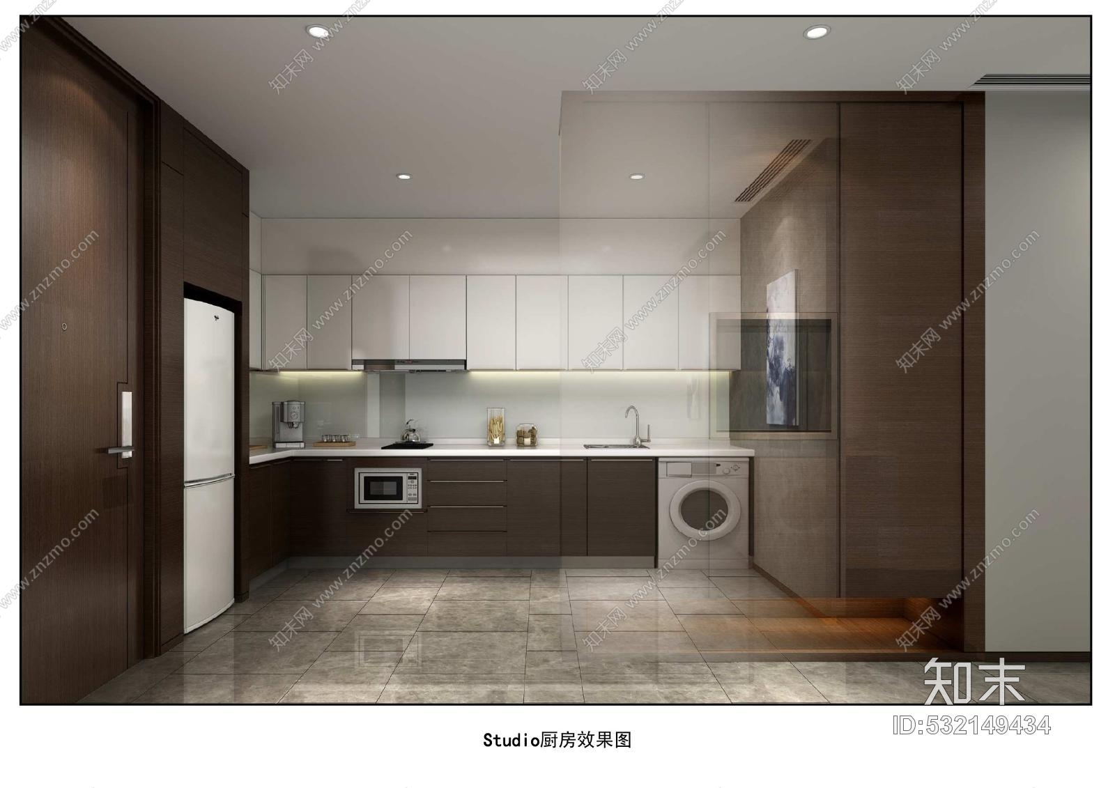 梁志天北京達美中心廣場酒店式公寓及寓深化豪宅項目-公設計方案cad施工图下载【ID:532149434】