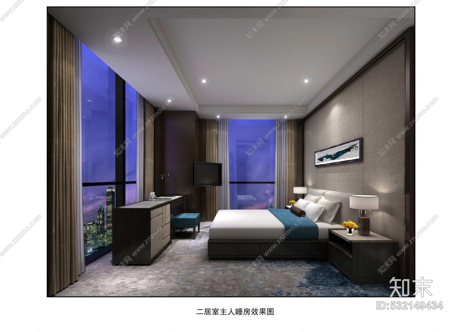 梁志天北京達美中心廣場酒店式公寓及寓深化豪宅項目-公設計方案cad施工图下载【ID:532149434】