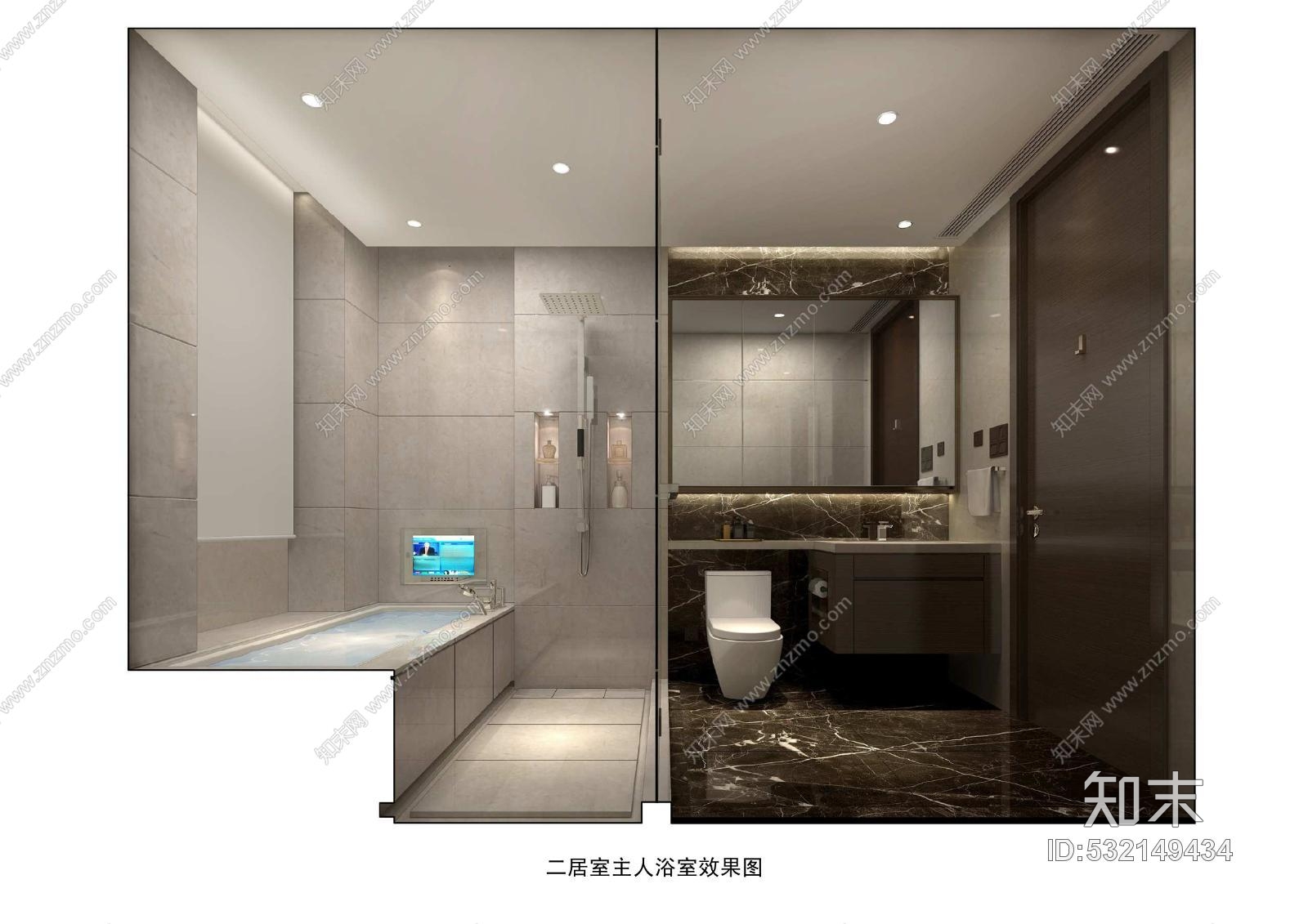 梁志天北京達美中心廣場酒店式公寓及寓深化豪宅項目-公設計方案cad施工图下载【ID:532149434】