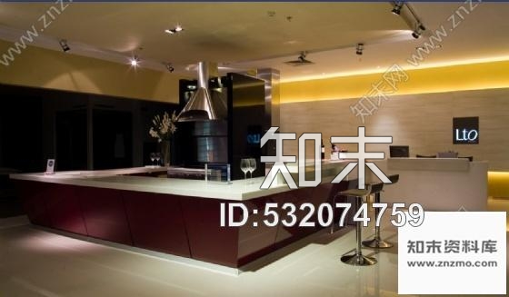 施工图广州某橱柜品牌展示专卖店室内装修图含实景施工图下载【ID:532074759】