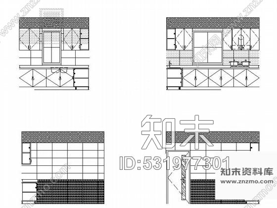 施工图北京精品欧式风格三层别墅室内装修施工图含方案效果cad施工图下载【ID:531977301】