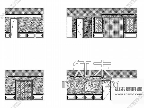 施工图北京精品欧式风格三层别墅室内装修施工图含方案效果cad施工图下载【ID:531977301】