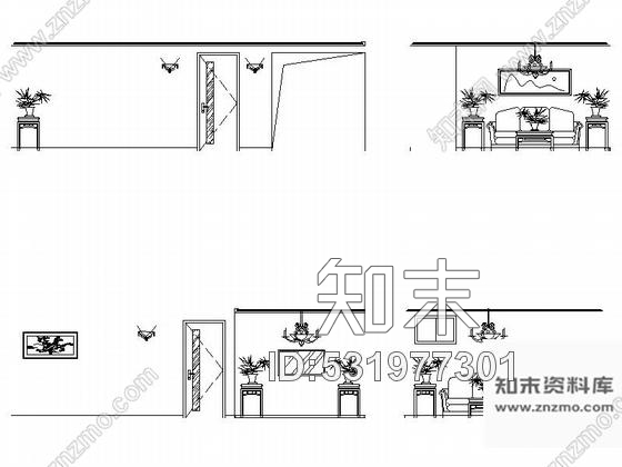 施工图北京精品欧式风格三层别墅室内装修施工图含方案效果cad施工图下载【ID:531977301】