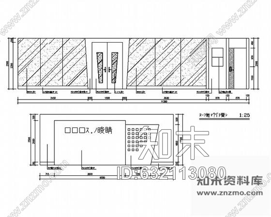 施工图某健身会所装修图cad施工图下载【ID:632113080】