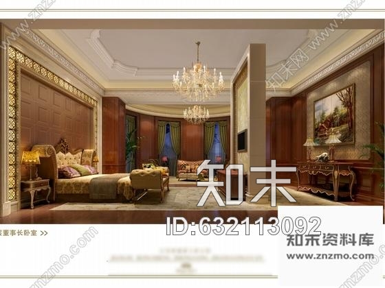 施工图苏州奢华欧式风格商务会所六层董事区室内装修图含效果cad施工图下载【ID:632113092】