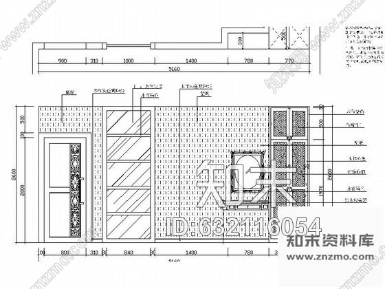 施工图江苏某时尚美容SPA会所室内装修施工图cad施工图下载【ID:632116054】