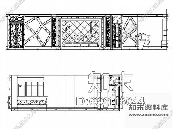 施工图桑拿洗浴休闲中心装修图cad施工图下载【ID:632118044】