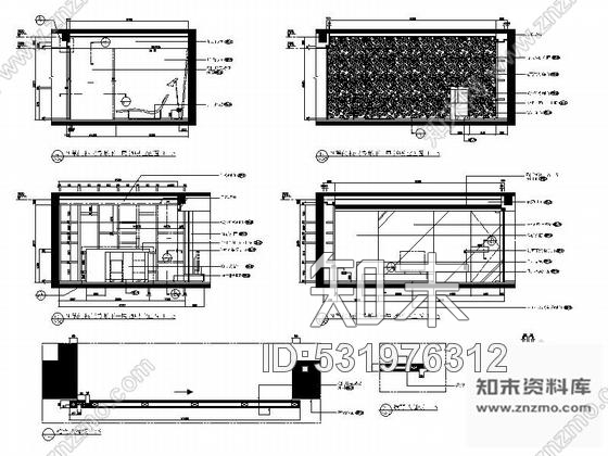 施工图上海精品现代大气三层小别墅施工图cad施工图下载【ID:531976312】