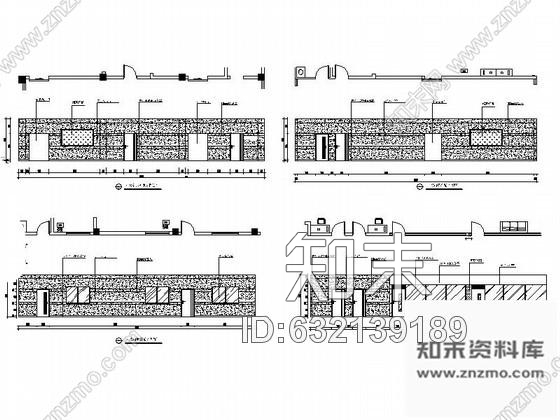 施工图重庆某医院门诊室内装修图cad施工图下载【ID:632139189】